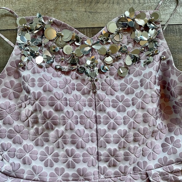 NWOT Kate Spade soft mauve dress with pockets - Picture 2 of 6